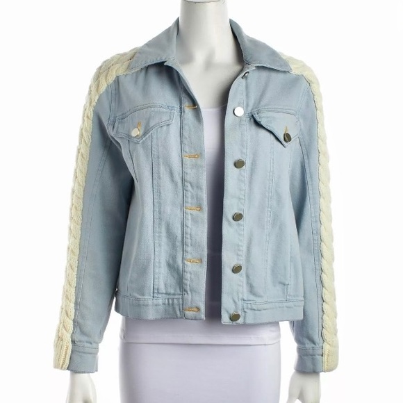 TANYA TAYLOR Jean Jacket - Picture 2 of 4